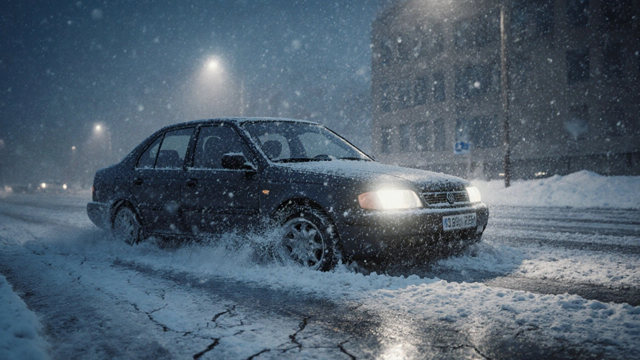 Что будет, если зимой ездить на всесезонной резине?