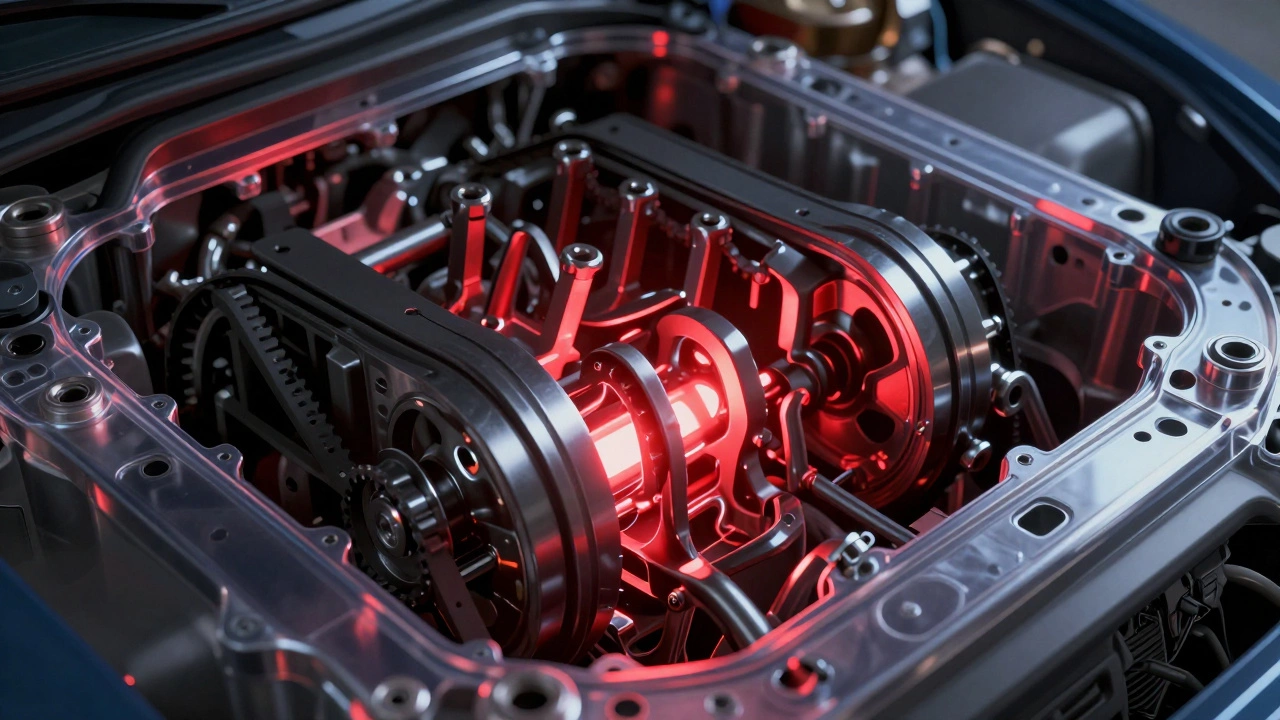 Повреждённый двигатель: изогнутые клапаны и разбитые поршни после обрыва ремня