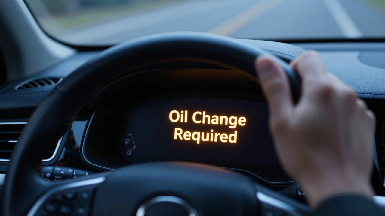 Что означает Oil Change Required: как сбросить и когда менять масло